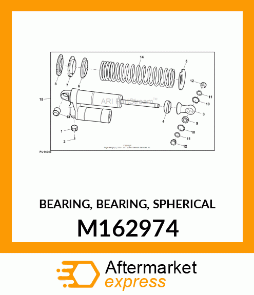 BEARING, BEARING, SPHERICAL M162974