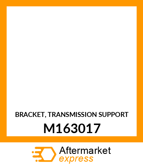 BRACKET, TRANSMISSION SUPPORT M163017