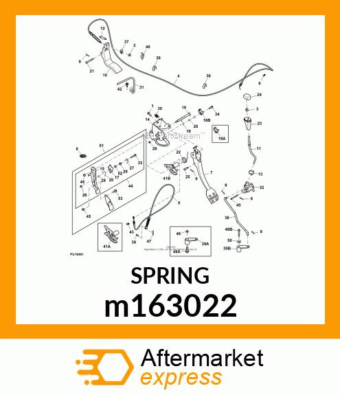 KIT, PARK PEDAL ASSY m163022