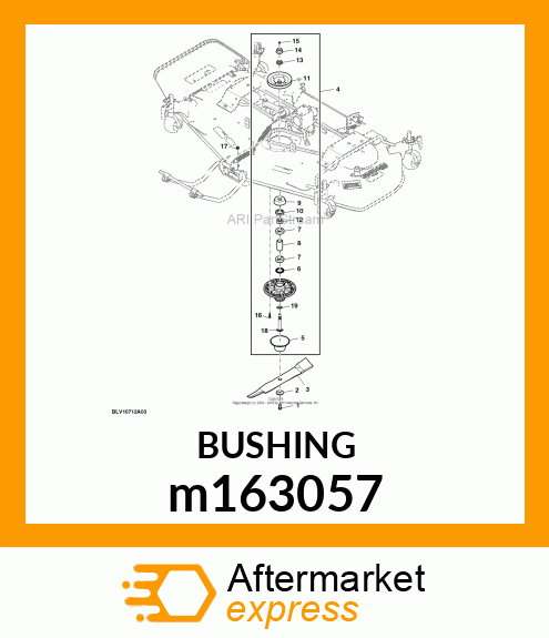 BUSHING, SPINDLE m163057