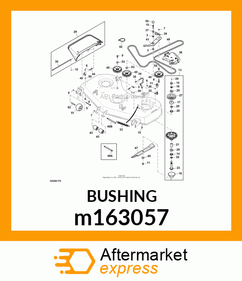 BUSHING, SPINDLE m163057