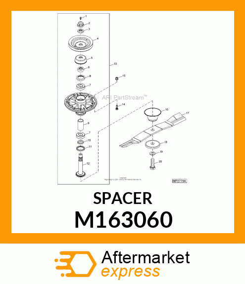 WASHER M163060