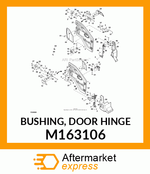 BUSHING, DOOR HINGE M163106