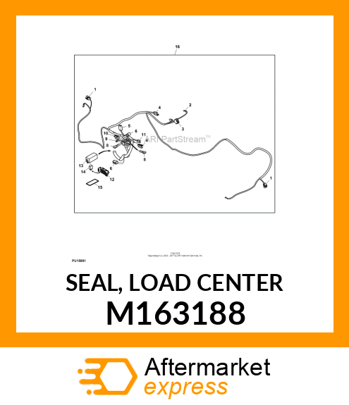 SEAL, LOAD CENTER M163188