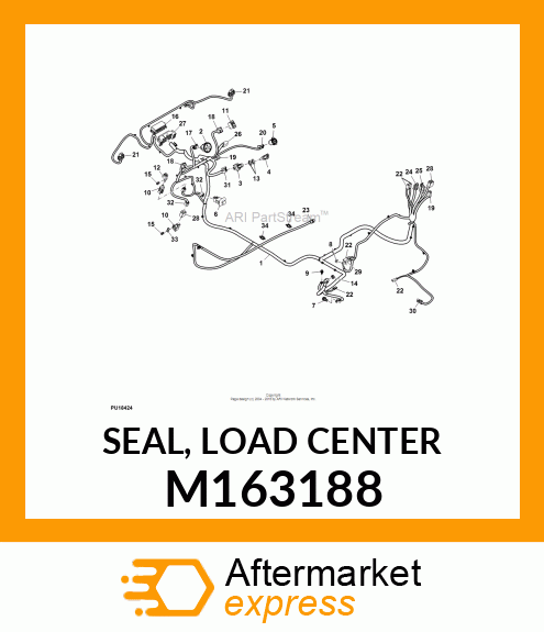 SEAL, LOAD CENTER M163188