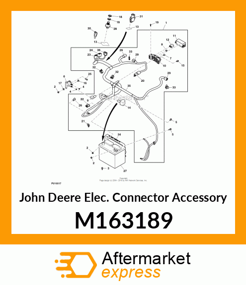 KEY, LOAD CENTER M163189