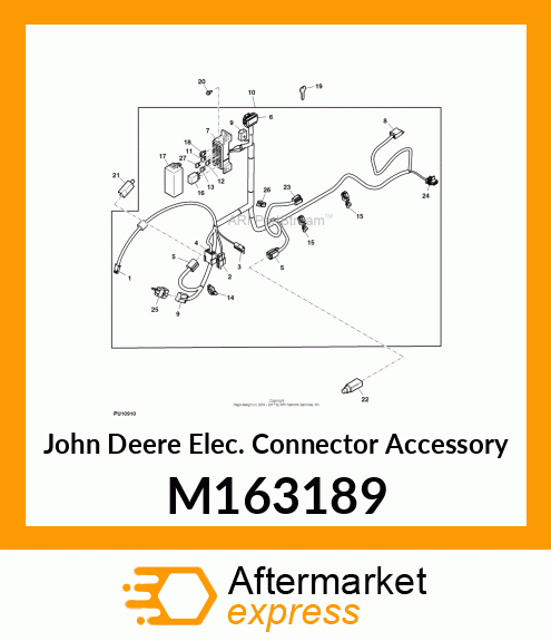 KEY, LOAD CENTER M163189