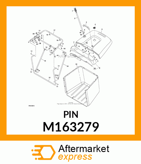 PIN FASTENER, DRILLED M163279