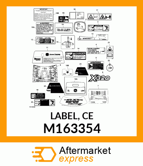 LABEL, CE M163354