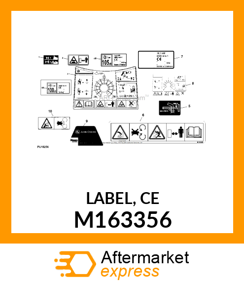 LABEL, CE M163356