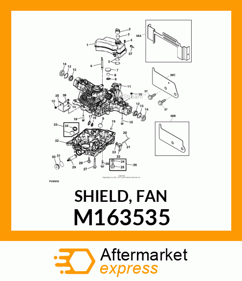 SHIELD, FAN M163535