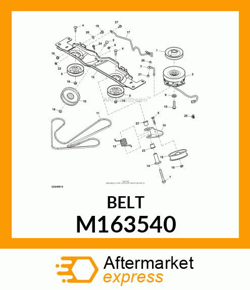 Belt M163540