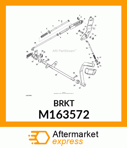 RETAINER, RETAINER, SPRING M163572