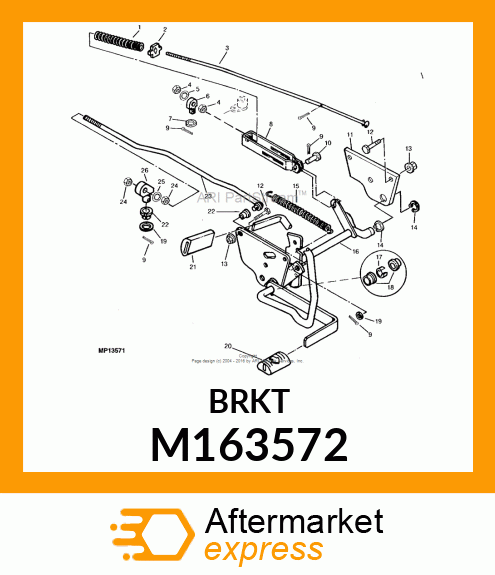 RETAINER, RETAINER, SPRING M163572