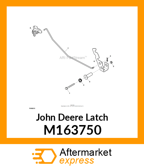 LATCH, PARK BRAKE M163750