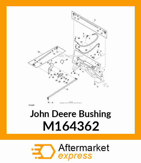 BUSHING, 4WS MID PIVOT M164362