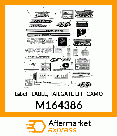 Label M164386