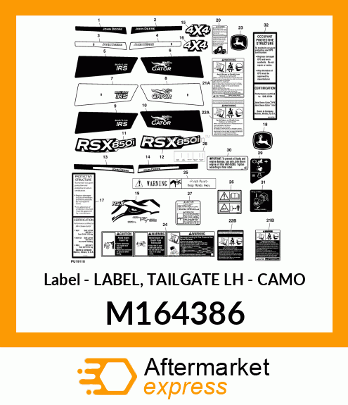 Label M164386