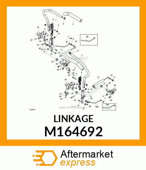 LINKAGE, STEERING M164692