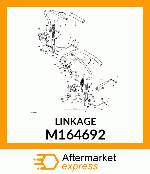 LINKAGE, STEERING M164692