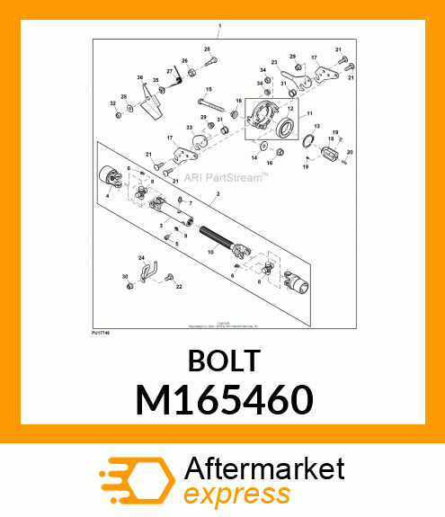 PIN PIVOT 2WD X700 AUTOCONNECT M165460