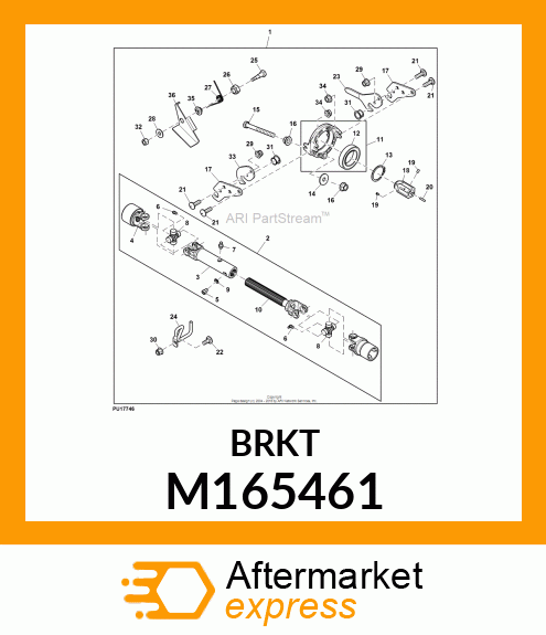 STRAP DRIVE SHAFT PIVOT X700 AUTOCO M165461