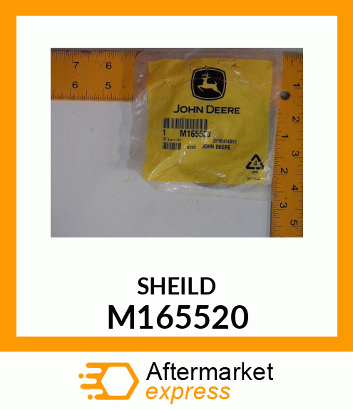 SHIELD, IDLER SHIELD M165520