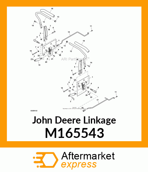 LINKAGE, STEERING RH M165543