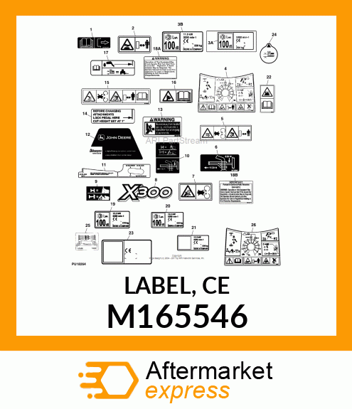 LABEL, CE M165546