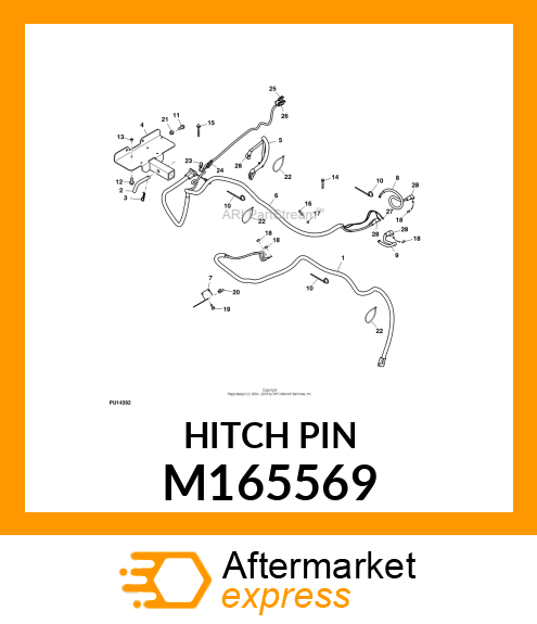 HITCH PIN M165569