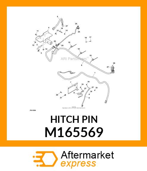 HITCH PIN M165569