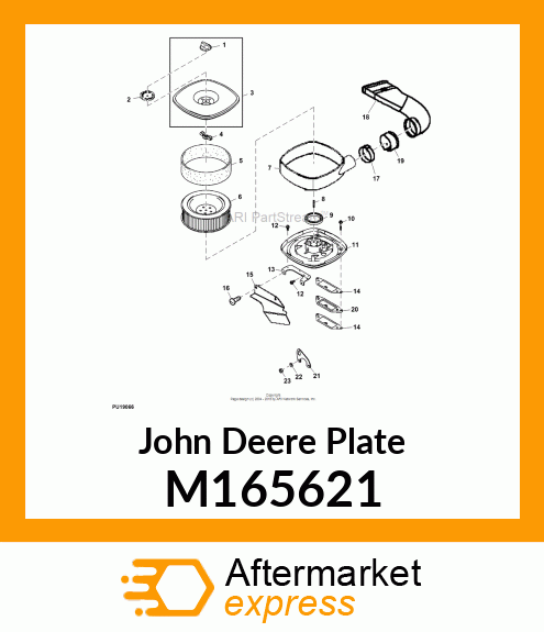 PLATE ECU MOUNTING M165621