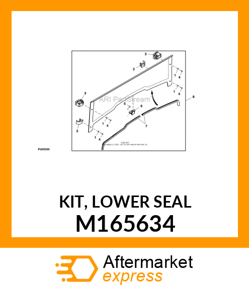 KIT, LOWER SEAL M165634