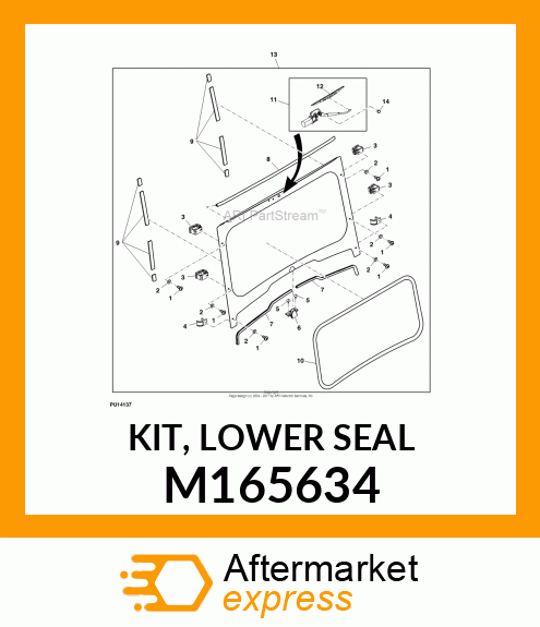 KIT, LOWER SEAL M165634