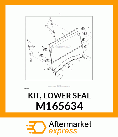 KIT, LOWER SEAL M165634