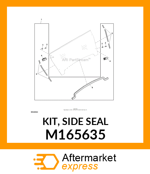 KIT, SIDE SEAL M165635