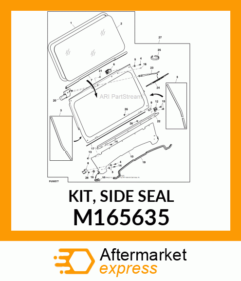 KIT, SIDE SEAL M165635