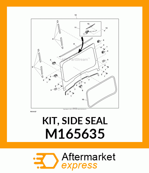 KIT, SIDE SEAL M165635