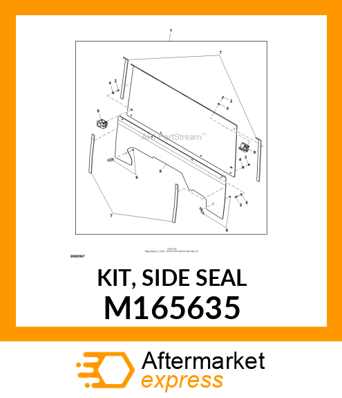 KIT, SIDE SEAL M165635