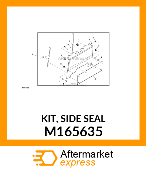 KIT, SIDE SEAL M165635