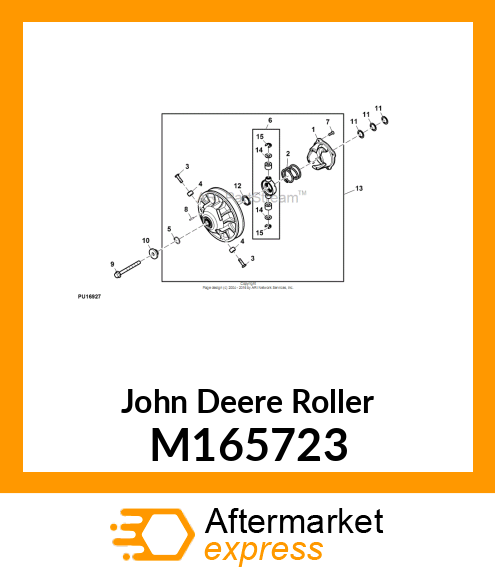 ROLLER, STANYL CLUTCH M165723