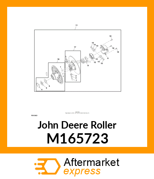 ROLLER, STANYL CLUTCH M165723