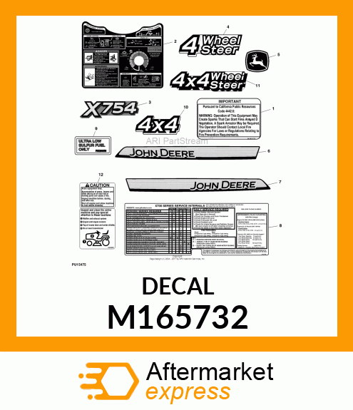 LABEL, TUNNEL X7 M165732