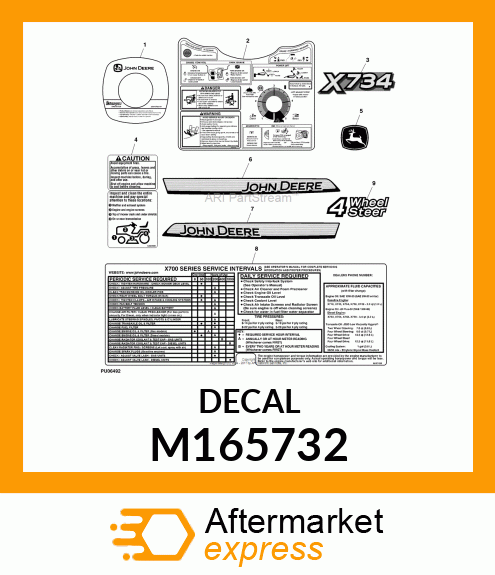 LABEL, TUNNEL X7 M165732