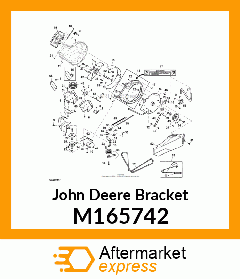 BRACKET, HC SHIELD PIVOT M165742