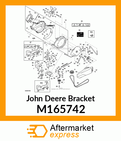 BRACKET, HC SHIELD PIVOT M165742