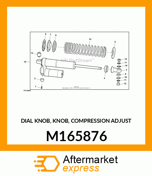 DIAL KNOB, KNOB, COMPRESSION ADJUST M165876