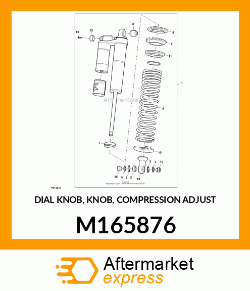 DIAL KNOB, KNOB, COMPRESSION ADJUST M165876