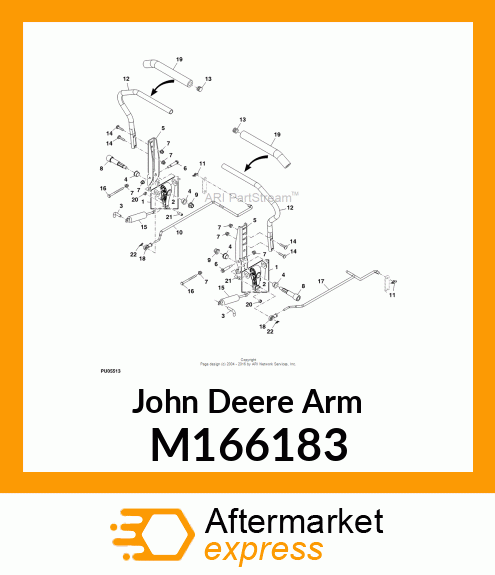 ARM, ARM, STEERING M166183