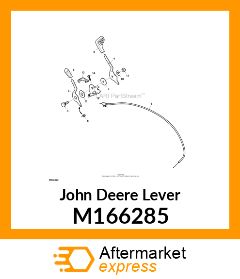 LEVER, CHOKE M166285